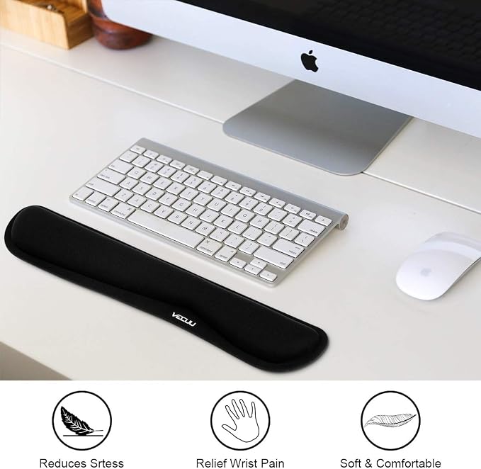 VECUU Keyboard Wrist Rest, Pad - Image 6