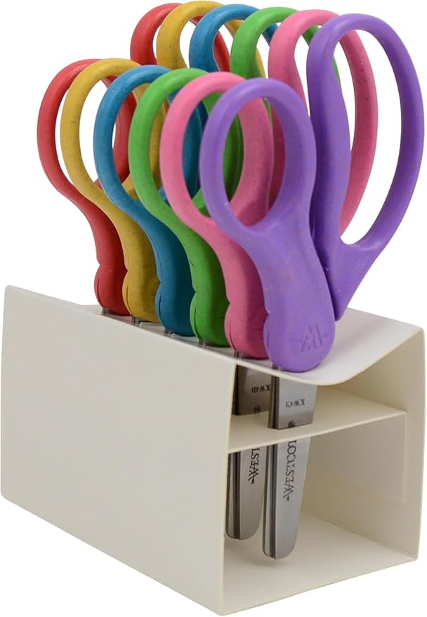 Westcott 5" KleenEarth Scissors 6-Pack, - Image 7