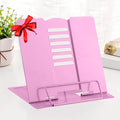 MSDADA Book Stand Metal Reading Rest Book Holder Adjustable Cookbook Documents by ColoryourlifewithMSDADA