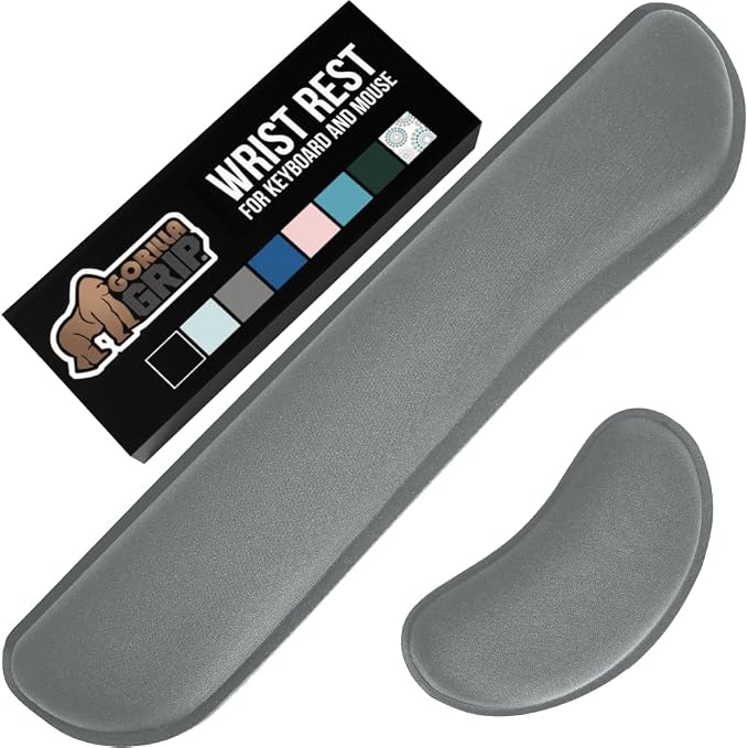 GORILLA GRIP Silky Gel Memory Foam Wrist Rest by Unknown
