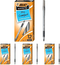 BIC Round Stic Grip Xtra Comfort Ballpoint Pen, Fine Point by BIC