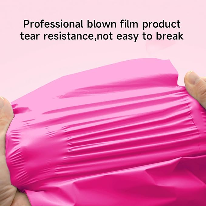 Pink Poly Mailers 10x13 Inch, 200 Pack | Self-seal shipping bags - Image 6