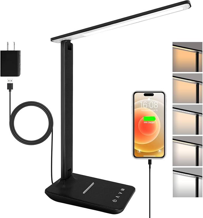 shinelife LED Desk Lamp for Office Home, Bright Desk Light by Unknown