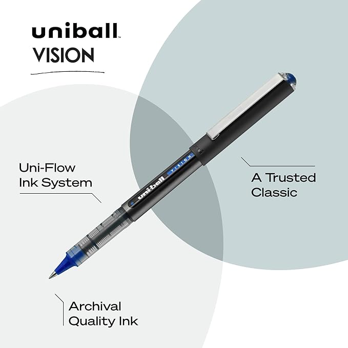 Uniball Vision Rollerball Pen - Image 3