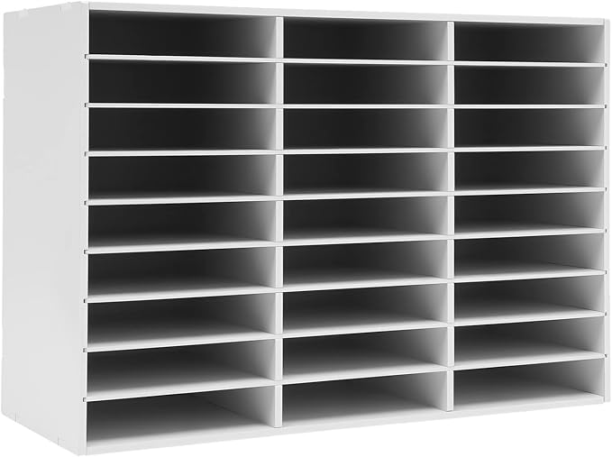Literature Organizer, Desktop File Sorter Mail Center, Paper Storage Cabinet by MhdunueSK