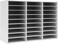 Literature Organizer, Desktop File Sorter Mail Center, Paper Storage Cabinet by MhdunueSK