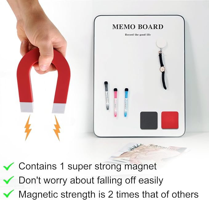 OWLKELA 90 Pcs Dry Erase Erasers, Magnetic Whiteboard Eraser, Mini Whiteboard - Image 4