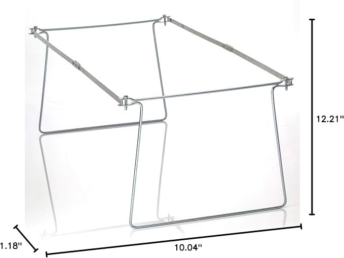 Officemate Hanging File Frame, Letter Size, 4 Sets - Image 6