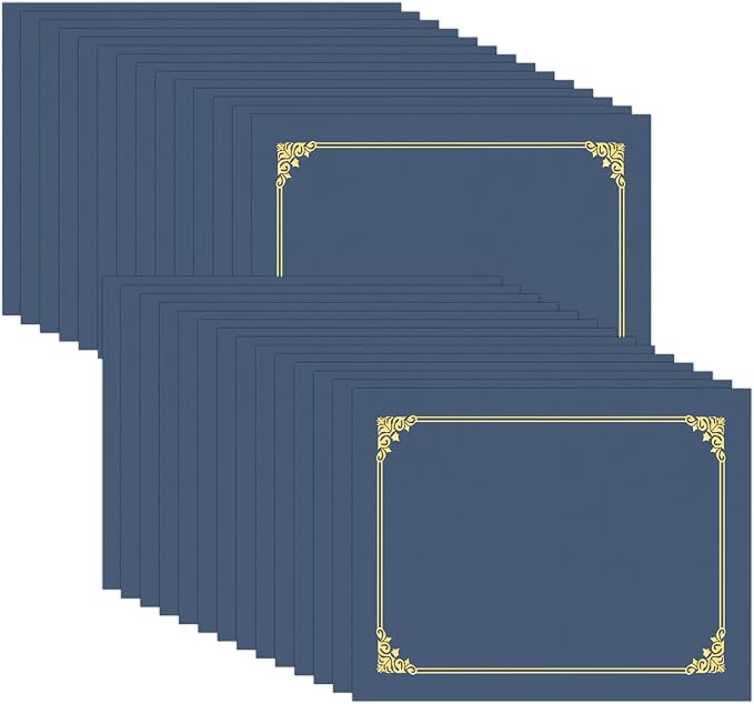 HAUTOCO 30 Pack Certificate Holders, Document Award Covers Certificate Folders by HAUTOCO