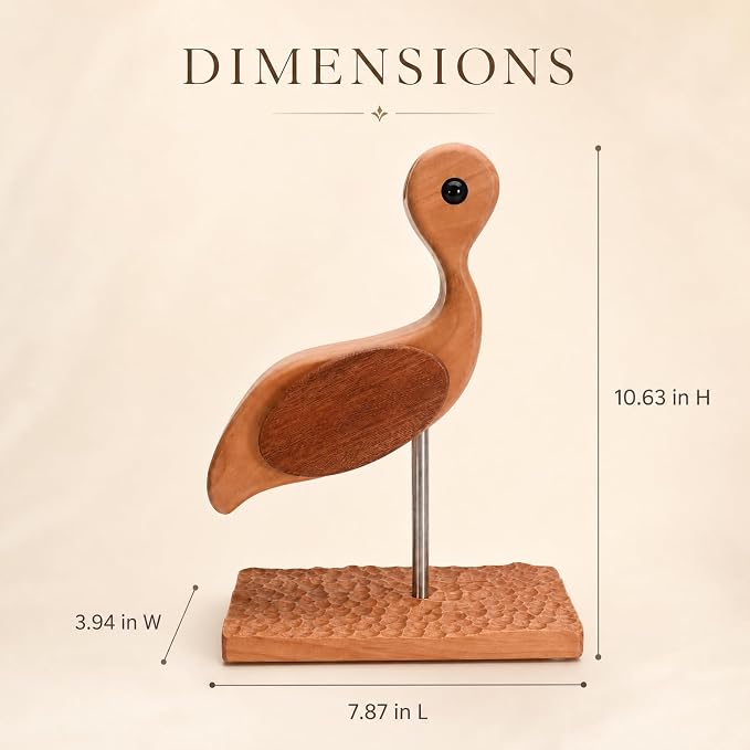 Wooden Sewing Scissor Holder Sewing Lover Gifts Sewing Room Decor | Crane - Image 4