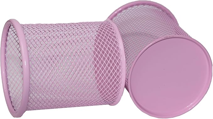 Pen Holder Mesh Pencil Holder Metal Pen Holder Cup Pencil Cup Holder - Image 2