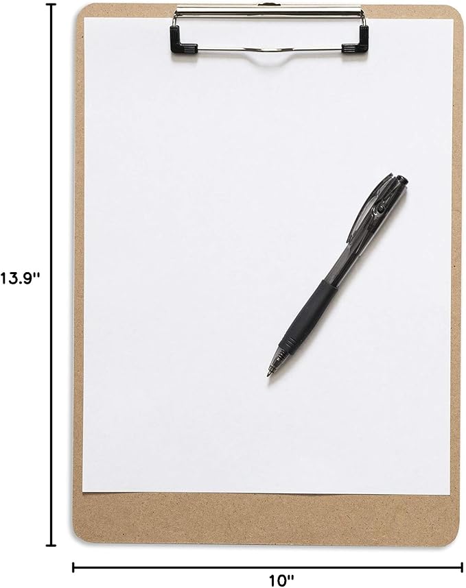 Letter Size Clipboards with Low Profile Clip - Image 9