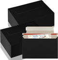 110 Pack Black Trading Card Envelopes, 7x 4.35 Inch Self-Adhesive Card Mailer by Unknown