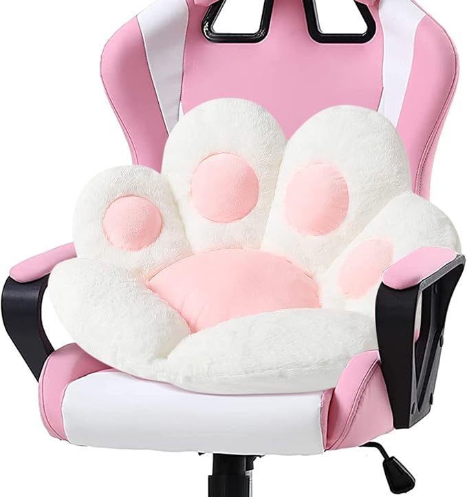 Ditucu Cat Paw Cushion Kawaii Chair Cushions 31.4 x 27.5 inch Cute Stuff Seat by DITUCU