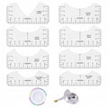 MFJUNS 10 PCS T-Shirt Ruler Guide by MFJUNS
