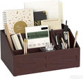 Large Mail Organizer Countertop, Farmhouse Desk and Kitchen Countertop Storage by BELOVALE