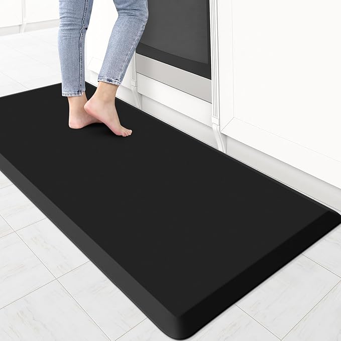 KitchenClouds Kitchen Mat Cushioned Anti Fatigue Rug 22"x54" Water Resistant by KitchenClouds