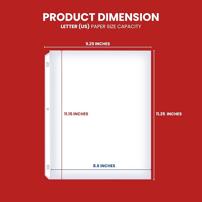 Office Werks 1000 Bulk Sheet Protectors, 8.5 X 11 Inch Clear Page - Image 4