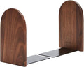 Pandapark Wood Bookends, Non-Skid Bookend by Pandapark