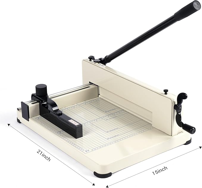 Heavy Duty Paper Cutter, 12 inch Guillotine Paper Cutter, Guillotine Paper - Image 2