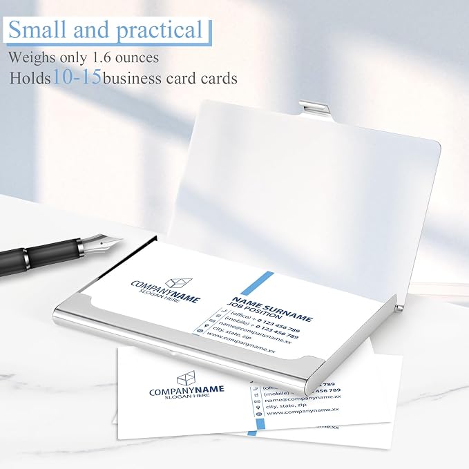 Business Card Holder，Color Printing Men's and Women's Business Card - Image 3