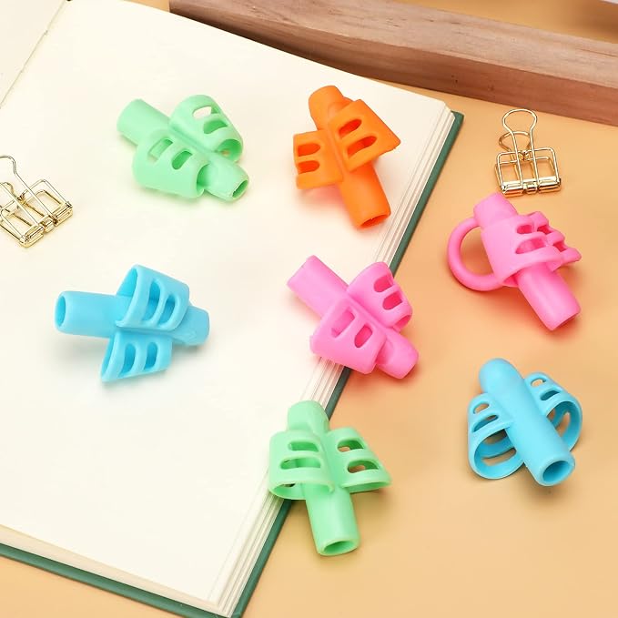 SANNIX 16 PCS Pencil Grips for Kids & Adults - Image 6