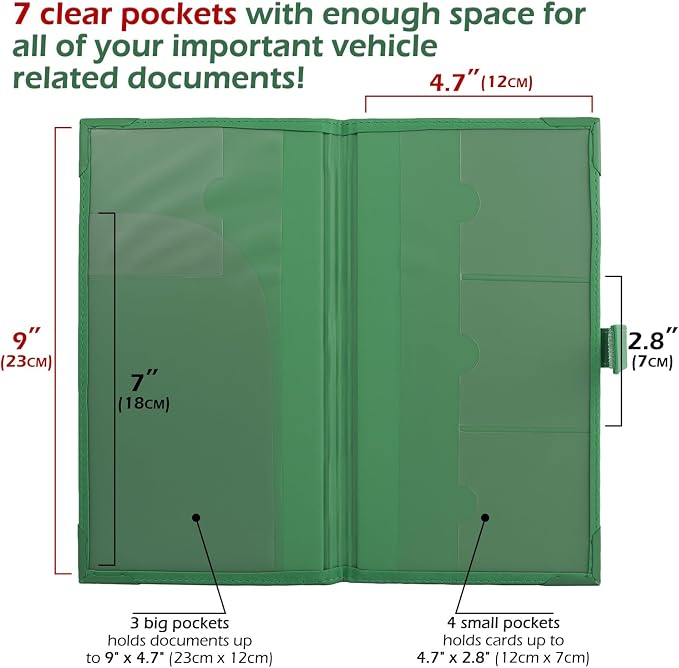 Auto Insurance and Registration Card Holder - Image 2