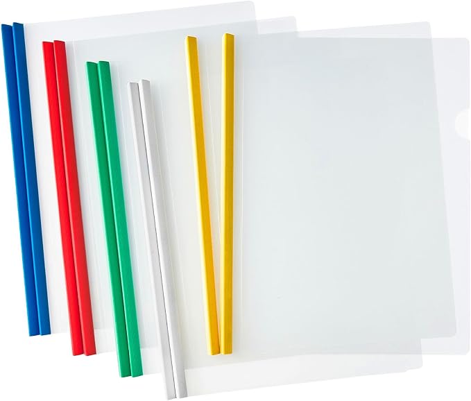 JOERSH 40 Pcs Clear Report Covers by JOERSH