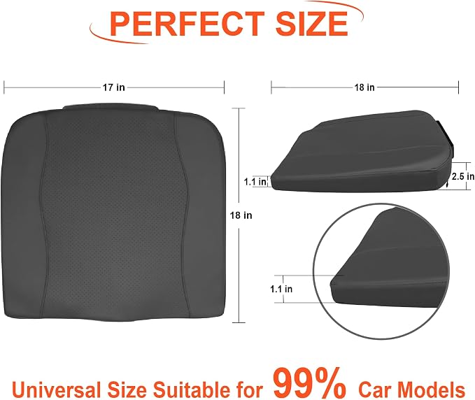 Lofty Aim Car Seat Cushion, Comfort Memory Foam Car Cushions - Image 7