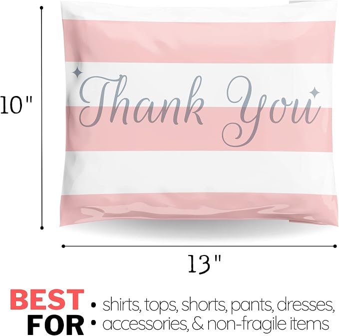 Poly Mailers 10x13 100 Pack | Self-Sealing Shipping Bags Envelopes - Image 6