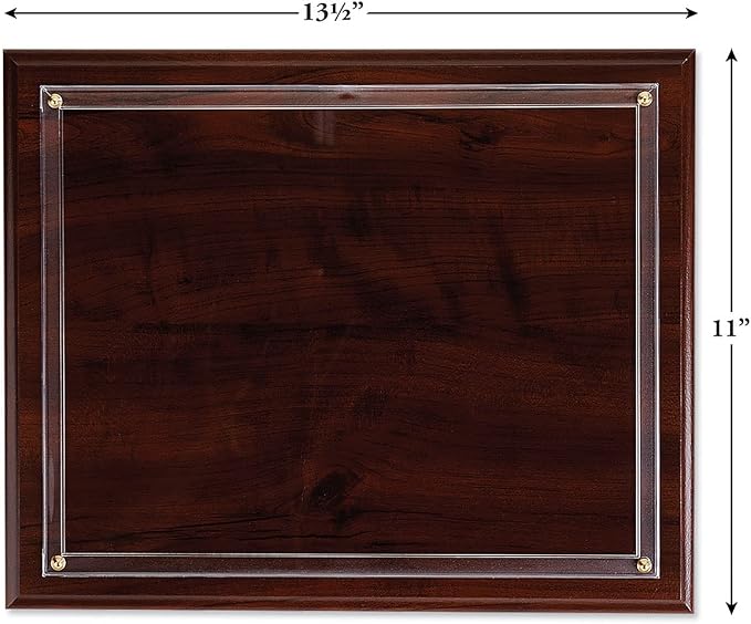 Fine Stationery Walnut Certificate Award Plaque - Image 2