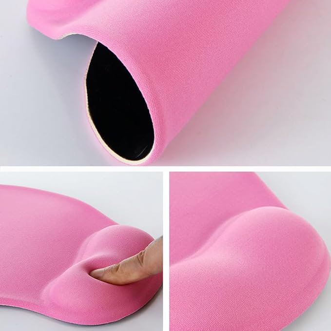 Ergonomic Mouse Pad with Wrist Rest, Gel Wrist Support Mousepad, Pain Relief - Image 2