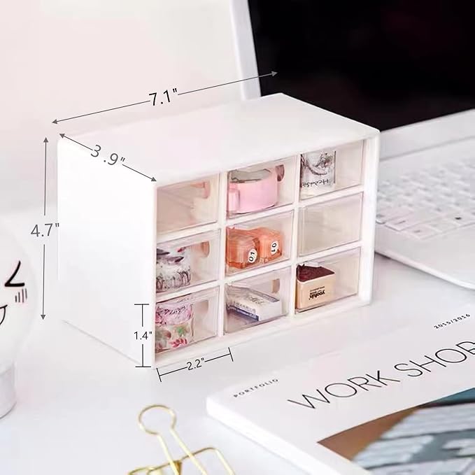 Feadily 2PCS Small Drawer Organizer - Image 3