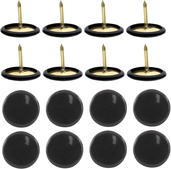 Piutouyar 300Pcs Black Decorative Flat Push Pin, Plastic Roundness Head - Image 4