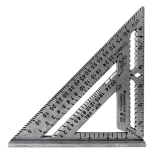 Swanson Speed Square Pro 7" | Made in the USA innovative rafter square - Image 5