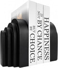 Book Ends for Heavy Books, Resin Decorative bookends, Heavy Duty Bookend for by GUSFREUD