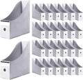 24 Pcs Cardboard Magazine File Holders Organizer Box Magazine Holder Sturdy by Voittozege