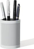 HighHerz Aesthetic Pen Holder For Desk, Modern Silicone Pencil Holder, Stylish by HighHerz