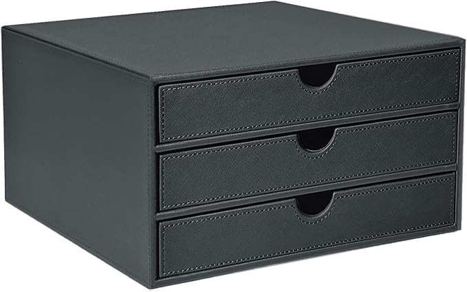 UnionBasic Document Organizer, 3-Drawer File Cabinet Document Storage Box by UnionBasic