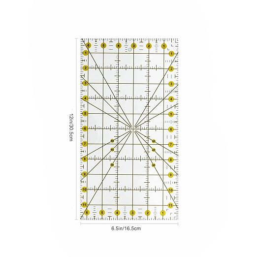 Sewing Rulers Quilting Ruler, Acrylic Quilting Templates, Sewing Tools - Image 2