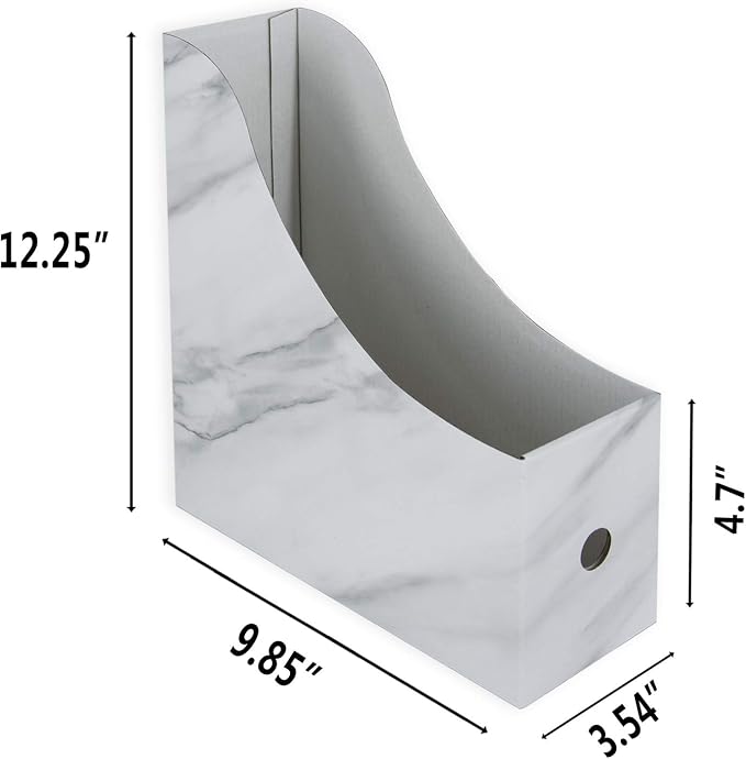 HUAPRINT Magazine Holder Cardboard Magazine File Holder-Folder Holder, Magazine - Image 3