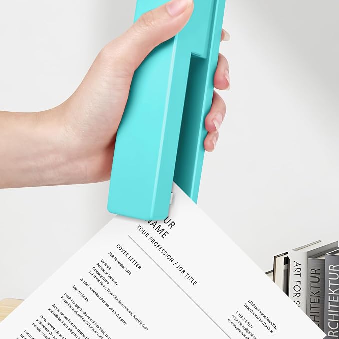Stapler 25 Sheet Capacity with 830 Staples and Staple Remover, Full Strip - Image 6