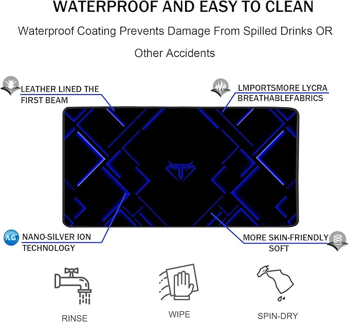 TEDNETGO Large Extended Gaming Mouse Pad, Long Mouse Pads, Extra Large Big - Image 4
