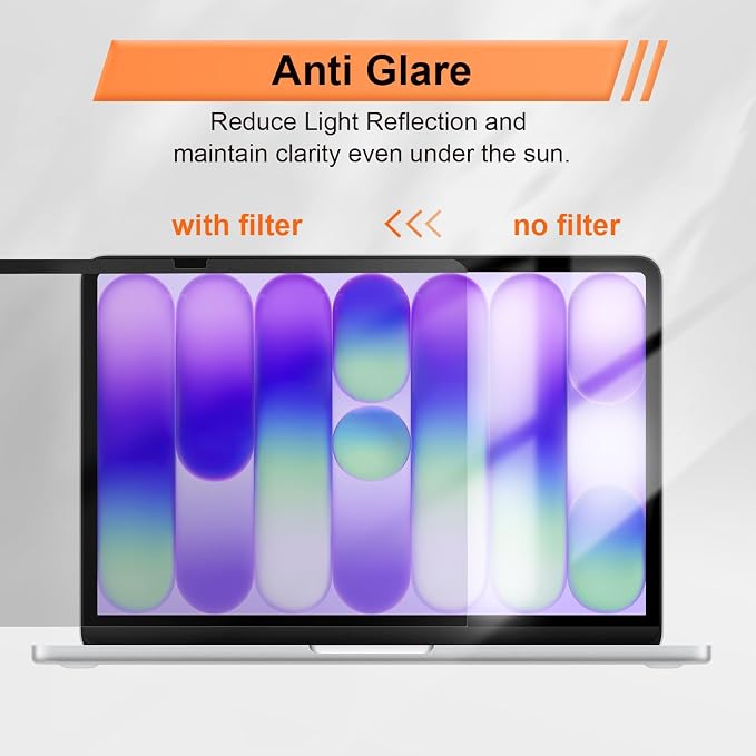 Magnetic Privacy Screen for MacBook Neo 13 Inch A18 Pro 2026, Matte Removable - Image 5