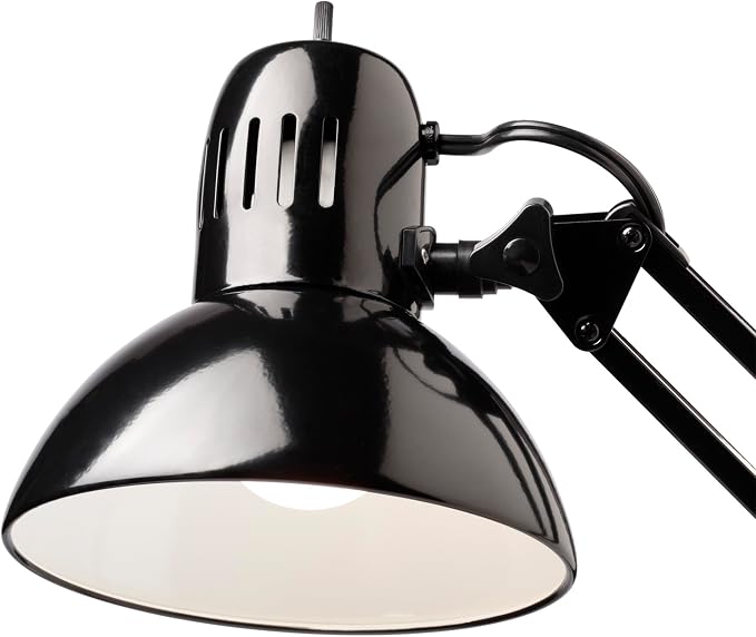 Globe Electric 12641 Architect 32" Swing-Arm Clamp-On Lamp, LED Bulb Included - Image 5