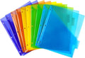 Plastic Binder Dividers with One Front Pocket and Tab Binder Divider by Unknown