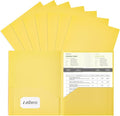 Aegero Plastic Folders with Pockets, Durable Heavy Duty File Folders with by Unknown