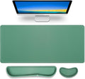 Gimars 4 in 1 Mouse Pad and Keyboard Wrist Rest Set, Large Mouse Pad by Gimars