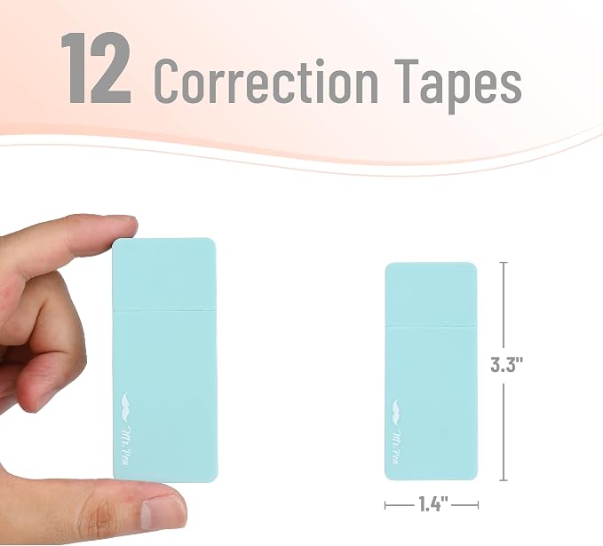 Mr. Pen- Aesthetic Correction Tape Bulk, 0.2" x 236", Pastel Colors | Cute - Image 2