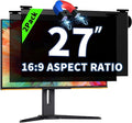 2 Pack Magnetic Hanging Computer Privacy Screen 27 Inch by Halloive
